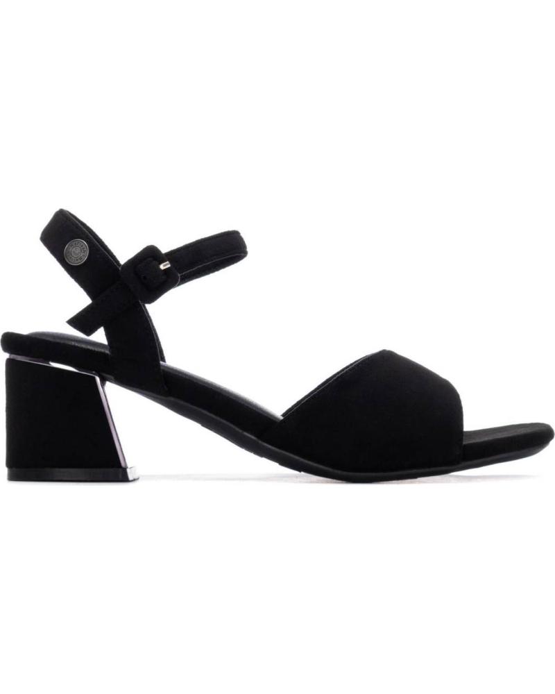 REFRESH SANDALIA DE TACÓN BLOQUE CON TIRAS REFRESH 175088 NEGRO