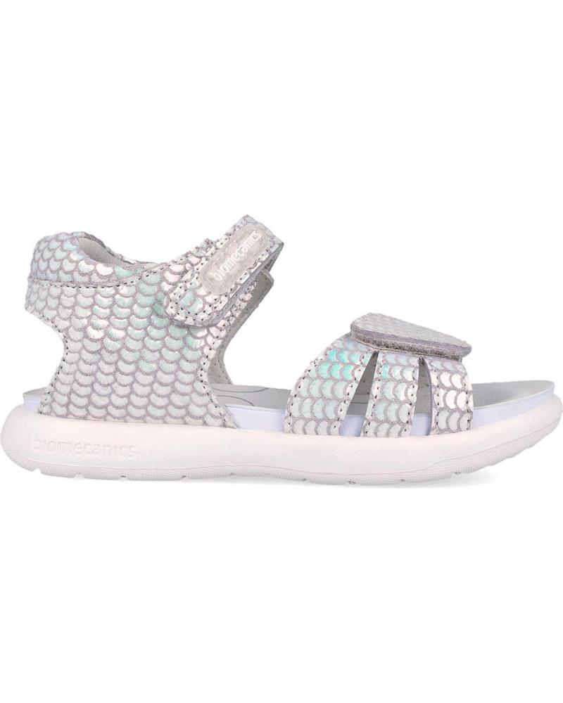 BIOMECANICS SANDALIAS LAMINADAS CON CIERRE DE VELCRO 262206-B050 BLANCO