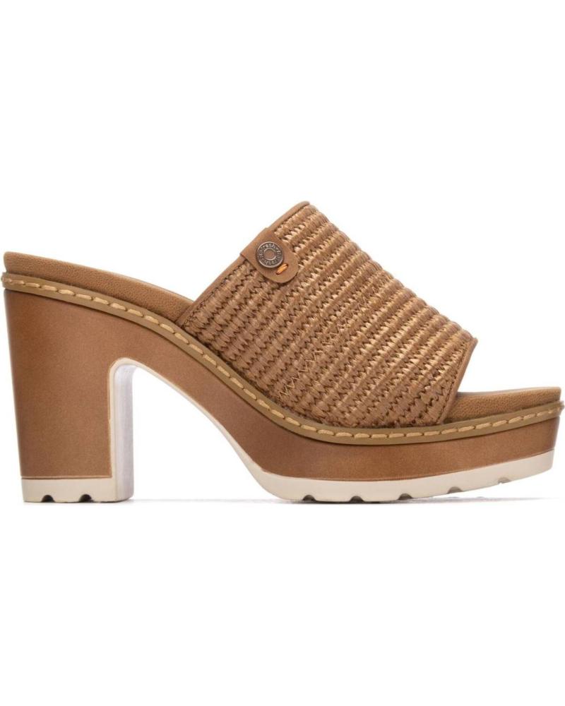 REFRESH ZUECOS PLATAFORMA TRENZADOS REFRESH 175282 CAMEL