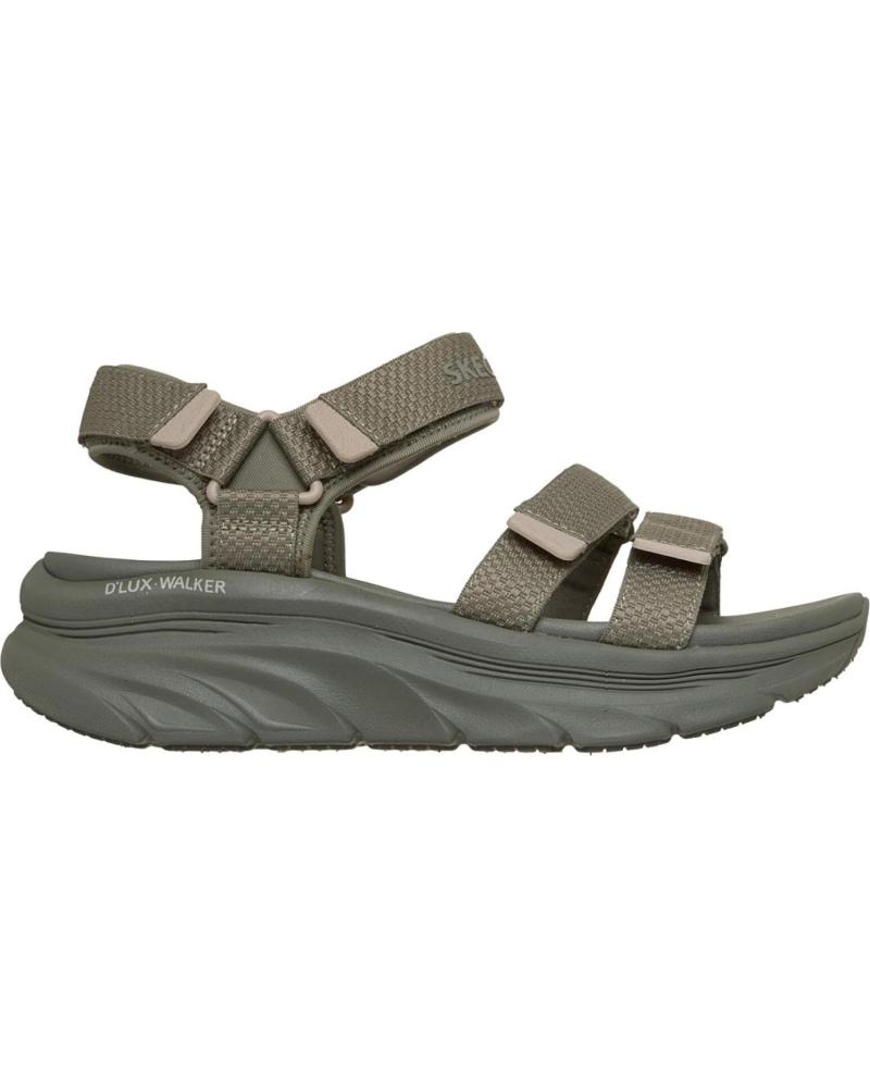 SKECHERS SANDALIA D´LUX WALKER SKECHERS KAKI