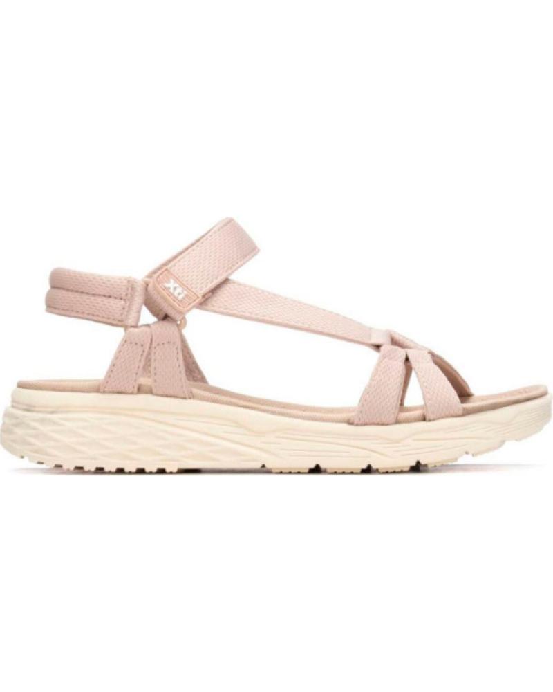 XTI SANDALIAS DEPORTIVAS CON CIERRE DE VELCRO MODELO 145463 BEIGE