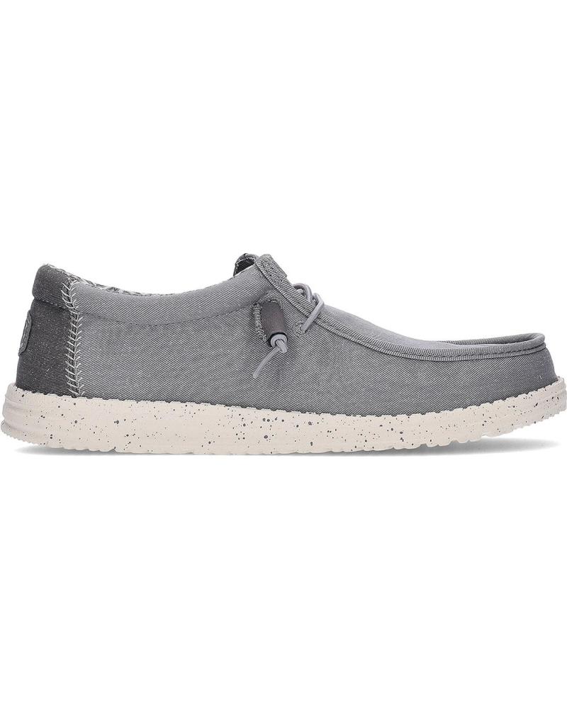 HEY DUDE MOCASINES STRETCH CANVAS HD4070 GREY