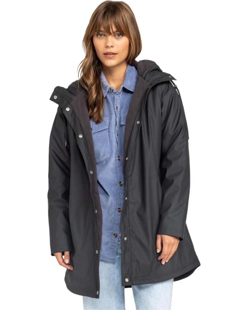 ROXY CHAQUETA ROXY CON CAPUCHA NEGRO