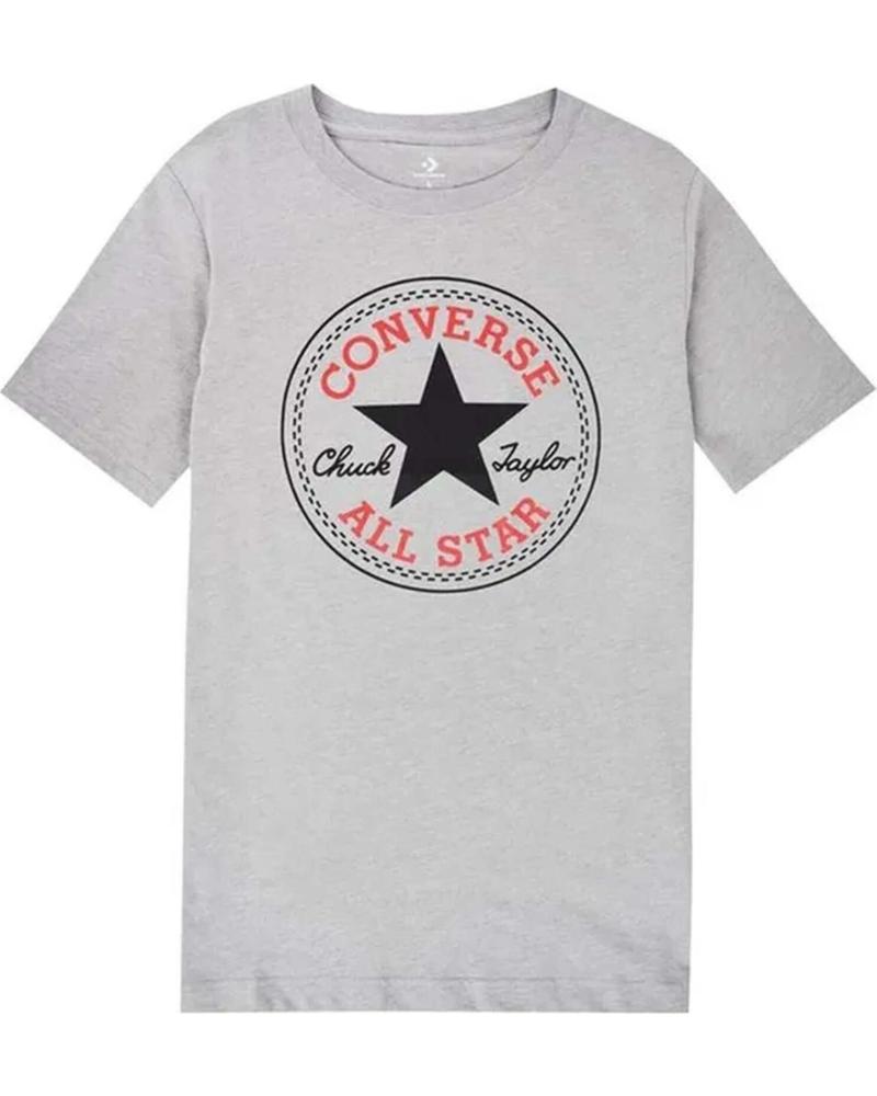 CONVERSE CAMISETA MANGA CORTA CONVERSE ALL STAR GRIS