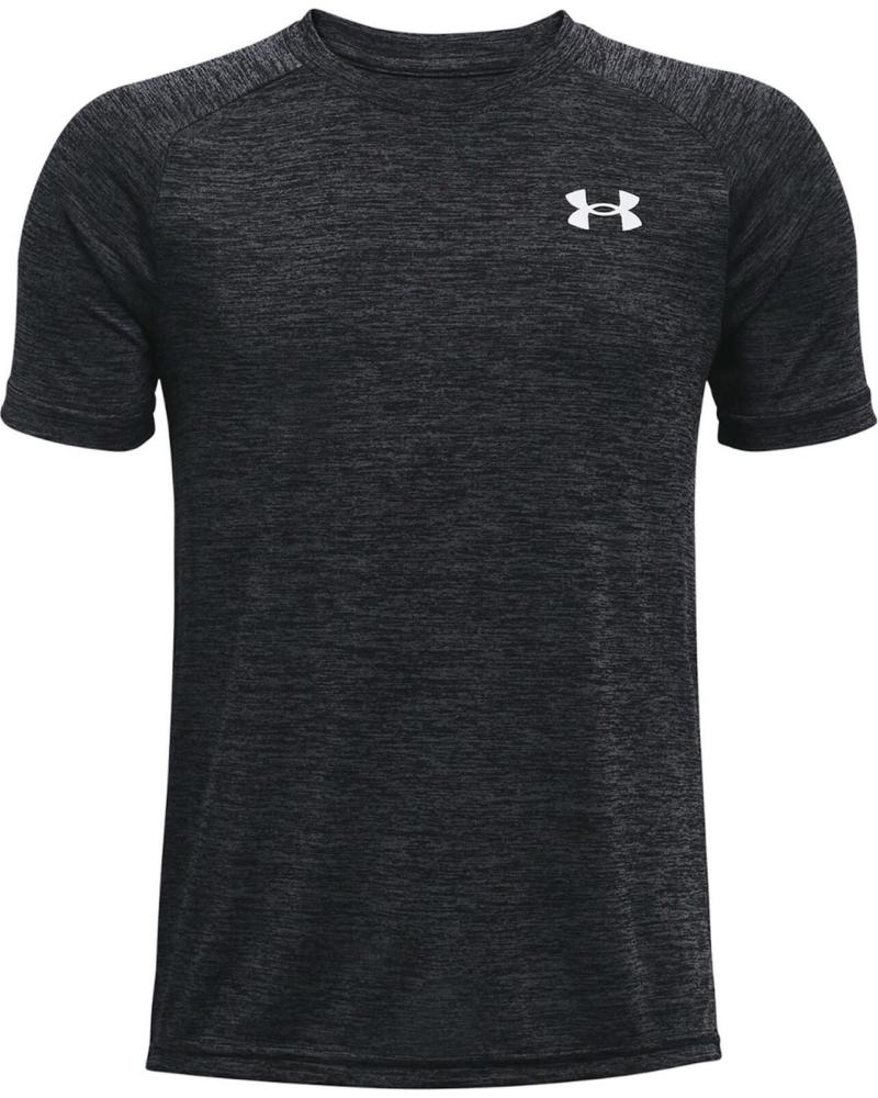 UNDER ARMOUR CAMISETA TÉCNICA MANGA CORTA CON LOGO BLACK