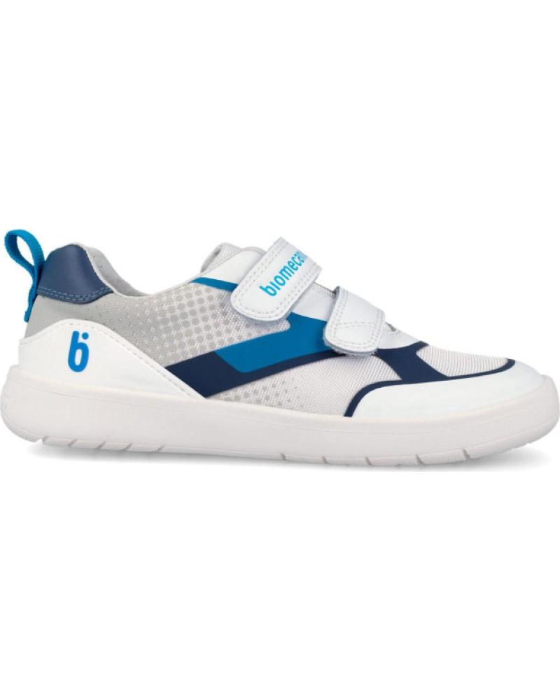 BIOMECANICS ZAPATILLAS BAREFOOT CON CIERRE DE VELCRO 262262-B731 BLANCO-AZUL
