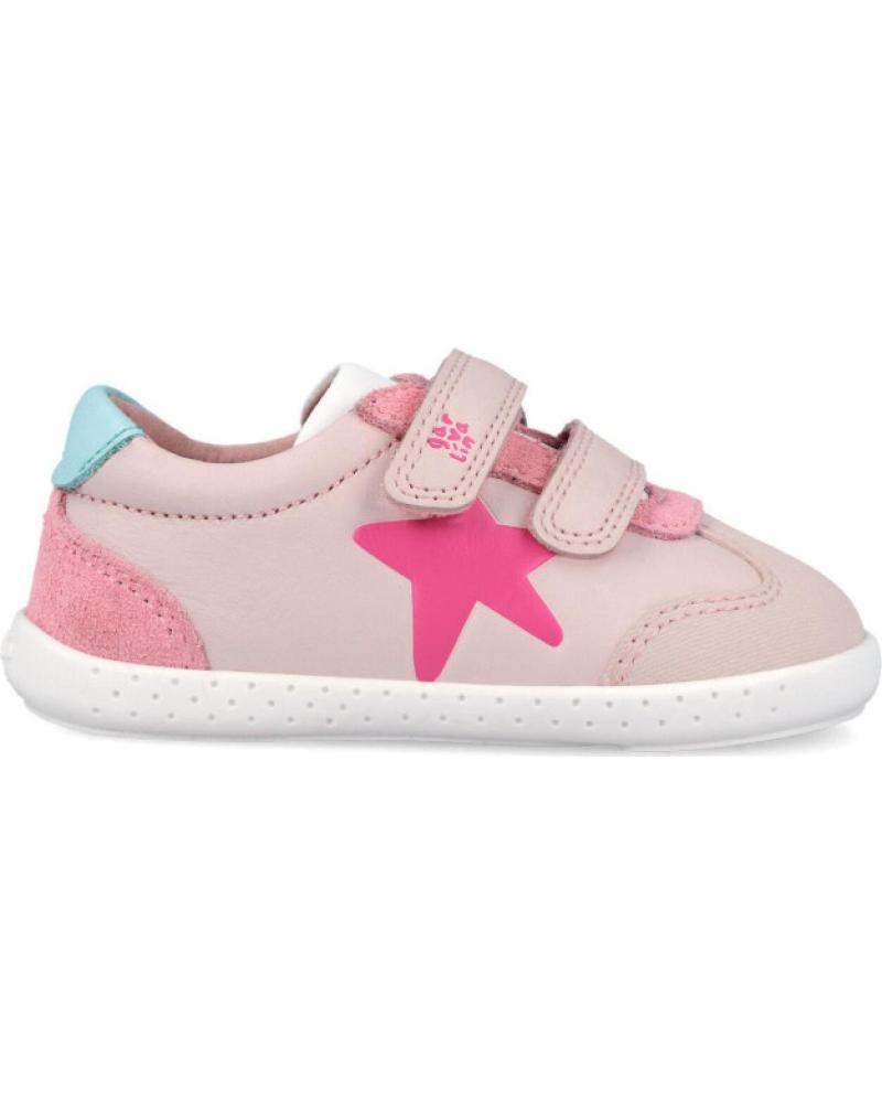 GARVALIN ZAPATILLAS BAREFOOT PRIMEROS PASOS GARVALIN 262320-D779 CON VELCRO ROSA