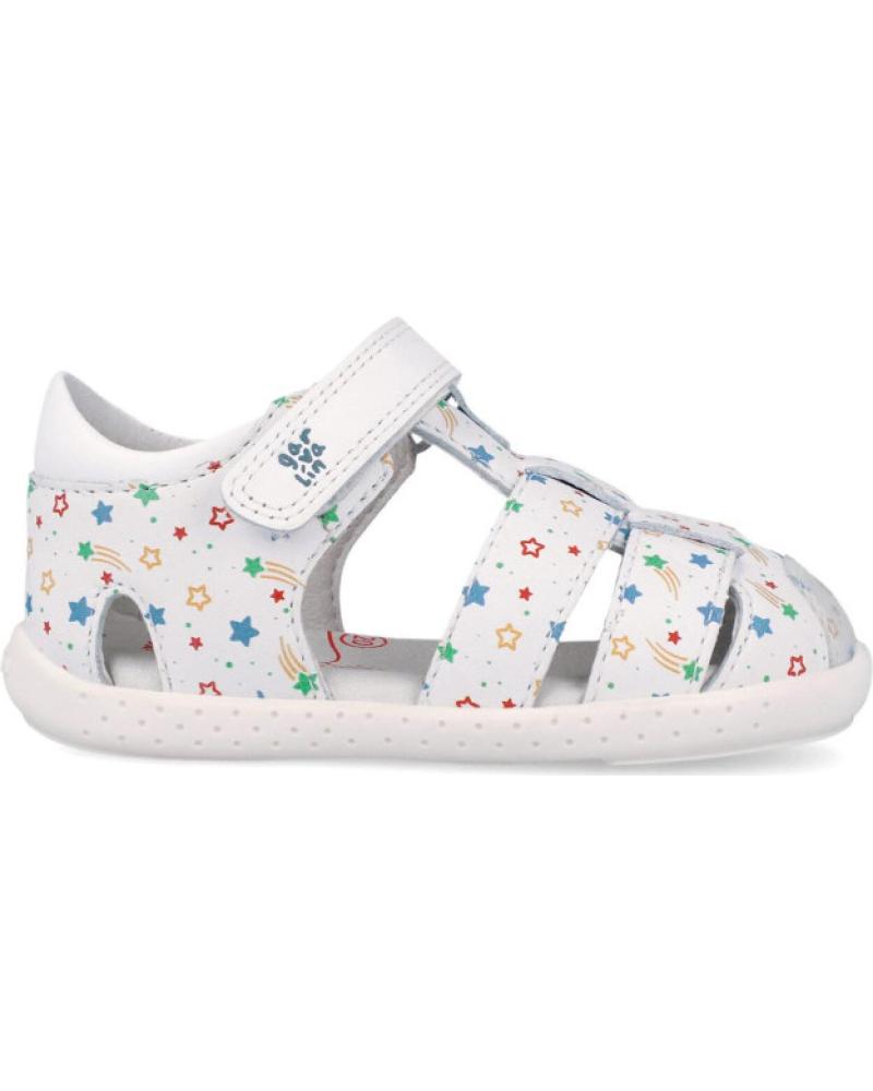 GARVALIN SANDALIAS INFANTILES ESTAMPADAS 262327-B GARVALIN BLANCO
