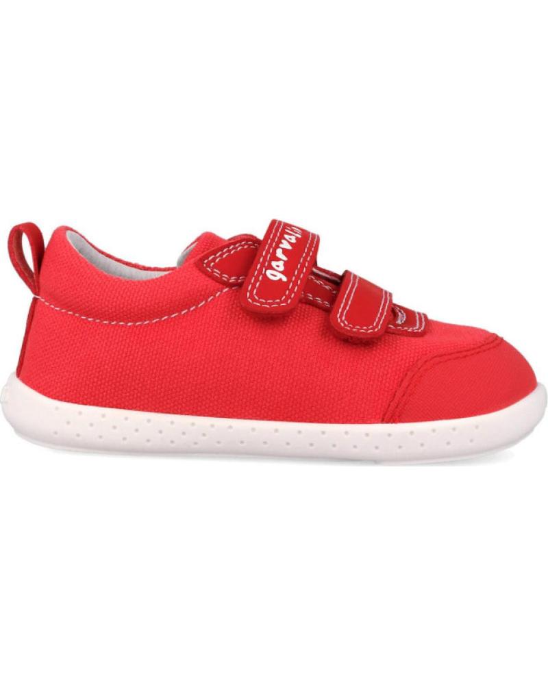 GARVALIN ZAPATILLAS BAREFOOT DE LONA CON DOBLE VELCRO