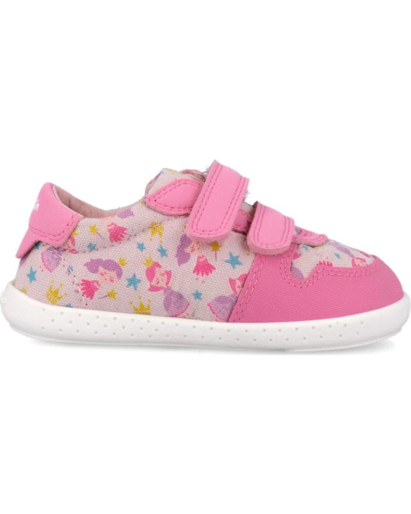 GARVALIN ZAPATILLAS BAREFOOT 262338-A032 CON CIERRE DE VELCRO ROSA