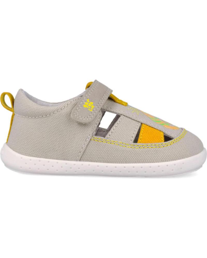 GARVALIN SANDALIAS 2623 DE LONA BEIGE BEIGE