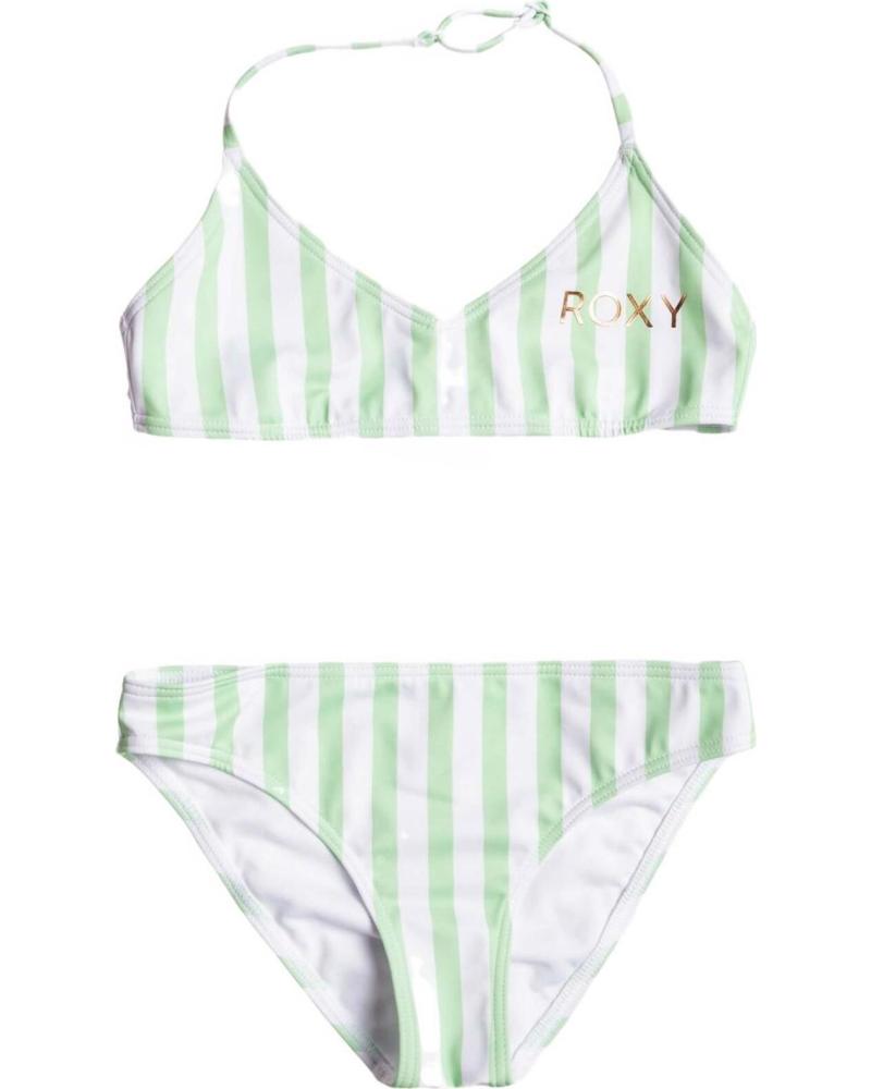 ROXY BIKINI DE DOS PIEZAS ESTAMPADO A RAYAS MULTICOLOR