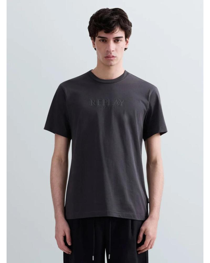REPLAY CAMISETA REPLAY M3341 NEGRO