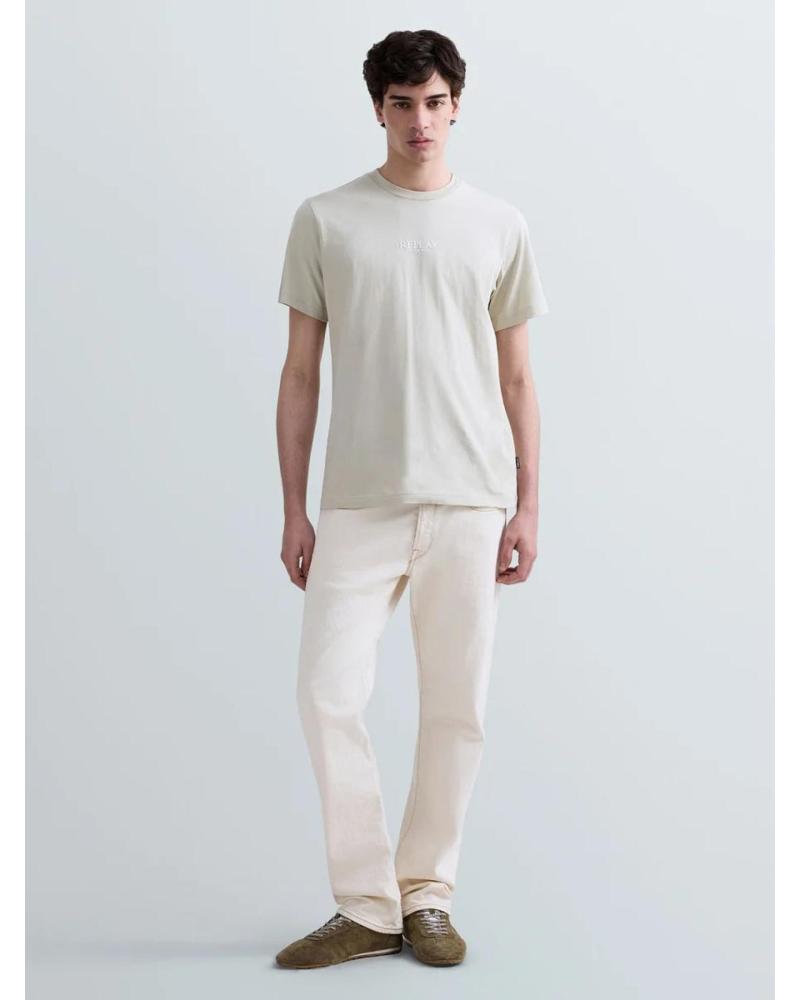 REPLAY CAMISETA REPLAY M3347 BEIG CLARO