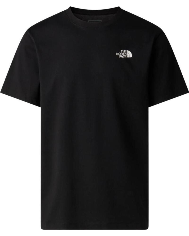 THE NORTH FACE CAMISETA REGULAR FIT NF0A8GV1JK31 NEGRO
