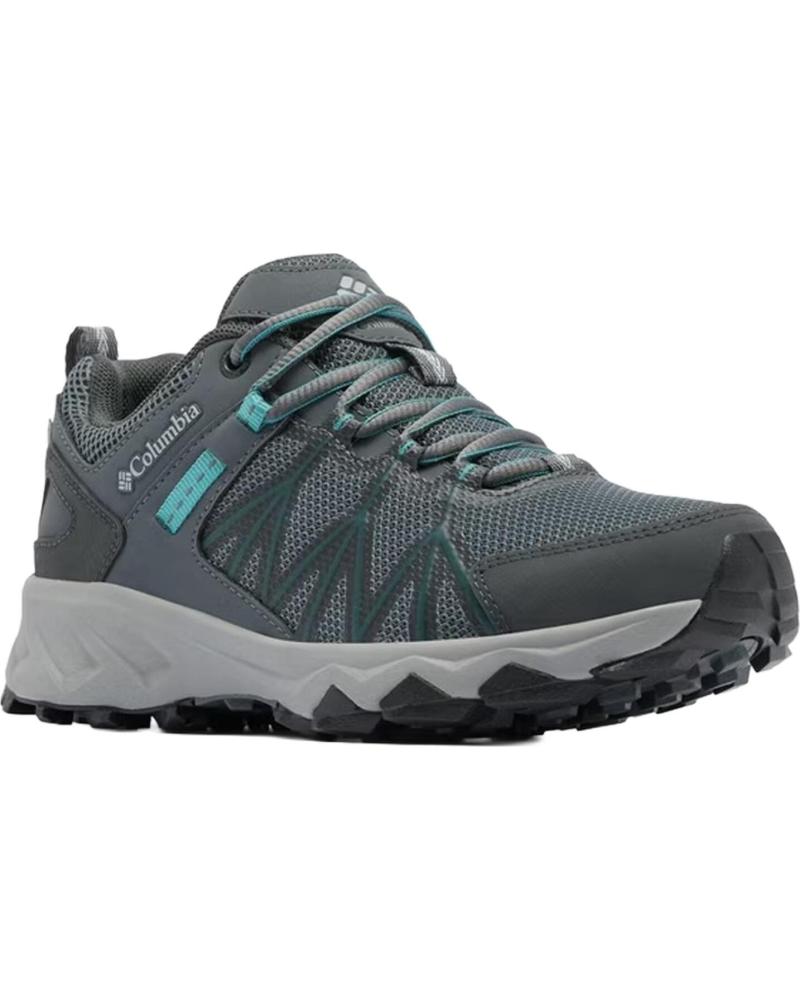 COLUMBIA ZAPATILLAS DE SENDERISMO PEAKFREAK II OUTDRY GRAFITO-TURQUESA