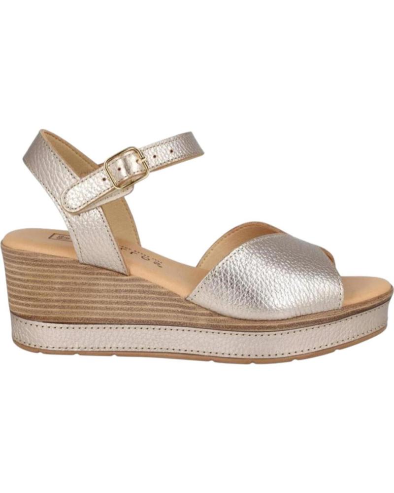 PITILLOS SANDALIA CUÑA 11280 ORO