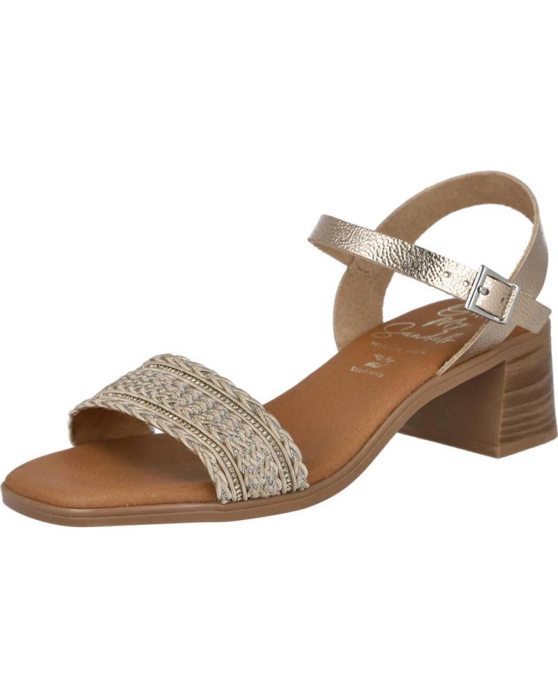 OH MY SANDALS OH MY SANDALS 5904 SANDALIAS DE TACÓN MEDIO TAUPE