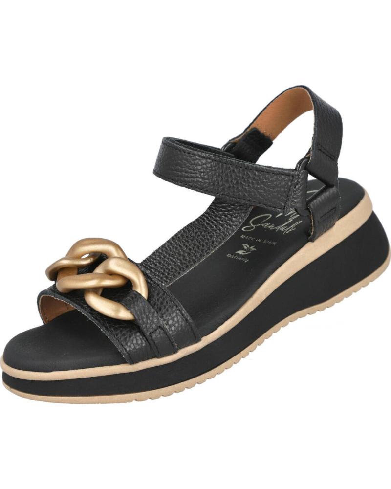OH MY SANDALS SANDALIA DEPORTIVA OH MY SANDALS 5663 CON ESLABONES NEGRO