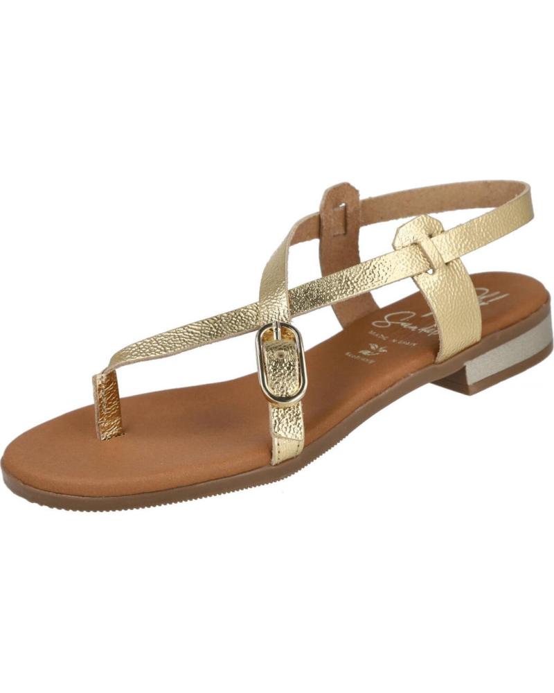 OH MY SANDALS SANDALIAS PLANAS OH MY SANDALS 5865 METALIZADAS ORO