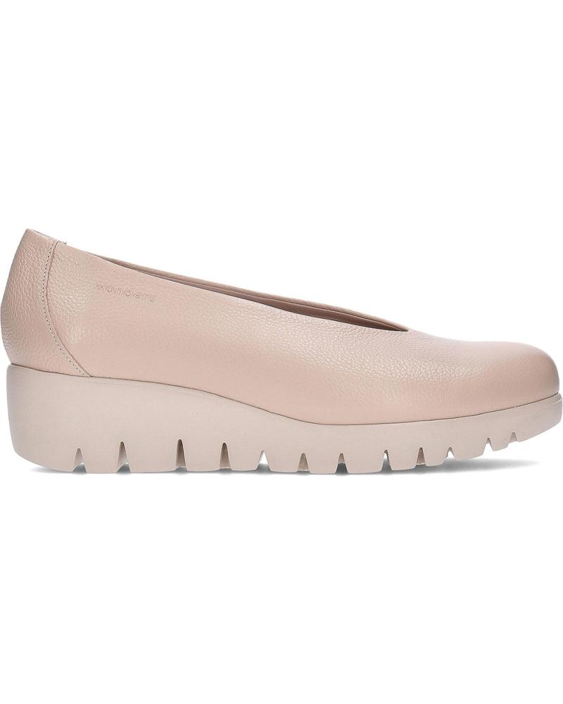 WONDERS BAILARINAS NATURE C33100 CON CUÑA BEIG