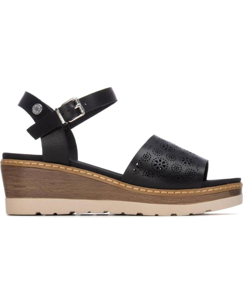 REFRESH SANDALIA DE CUÑA REFRESH 175162 NEGRO