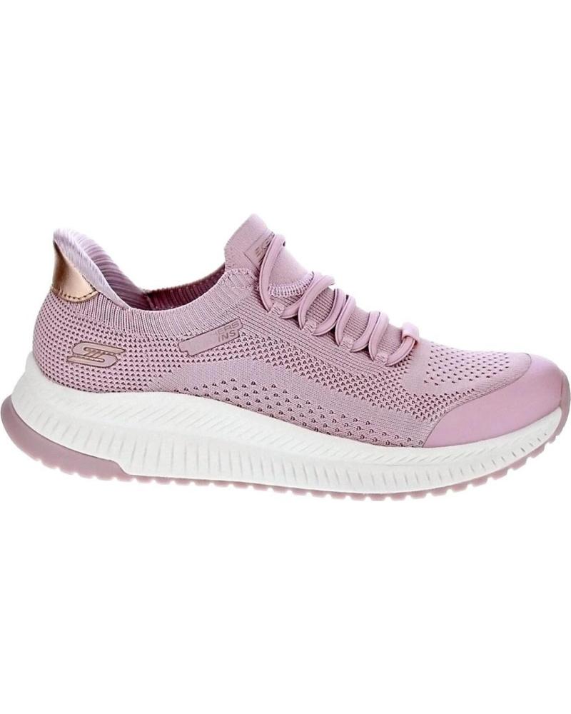 SKECHERS ZAPATILLAS BOBS SQUAD 4 DIRE STEP 117743 ROSA