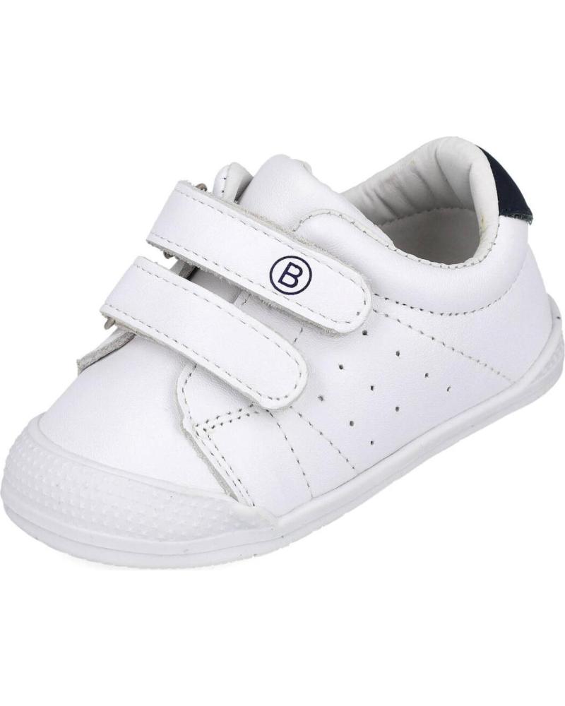 BUBBLE BOBBLE ZAPATILLAS BAREFOOT C844 BUBBLE KIDS BLANCO MARINO