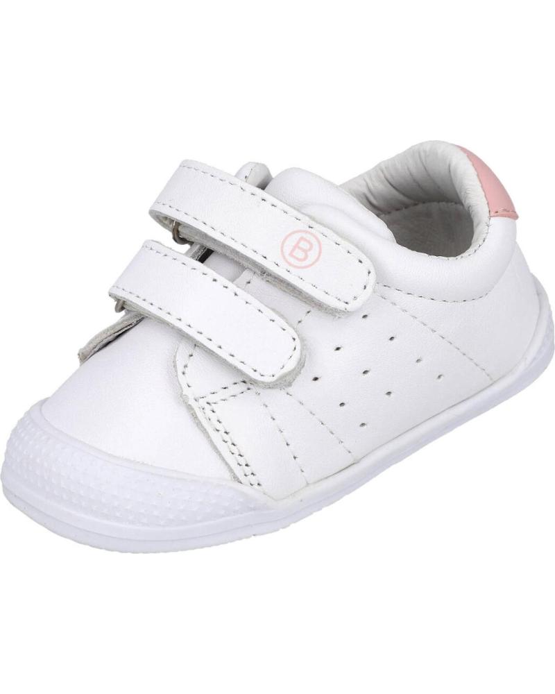 BUBBLE BOBBLE ZAPATILLAS BAREFOOT C844 BUBBLE KIDS BLANCO ROSA