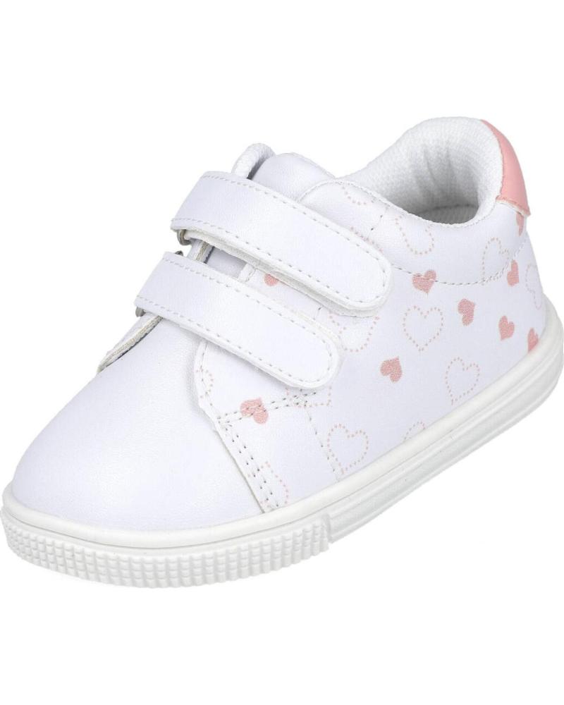 BUBBLE BOBBLE ZAPATILLAS RESPETUOSAS BUBBLE BOBBLE C1656 CON CIERRE DE VELCRO BLANCO