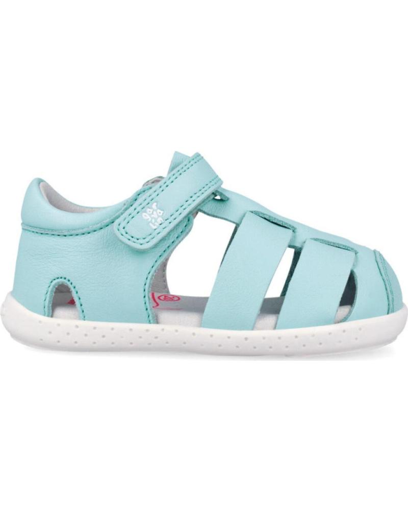 GARVALIN SANDALIA CERRADA CON CIERRE DE VELCRO 252326-G622-19 GARVALIN AZUL