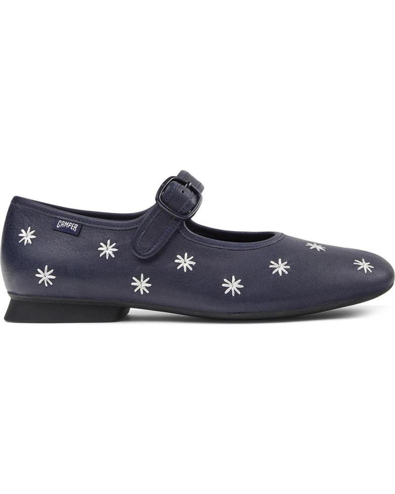 CAMPER BAILARINA CASI MYRA K201904 CON ESTAMPADO FLORAL MARINO002