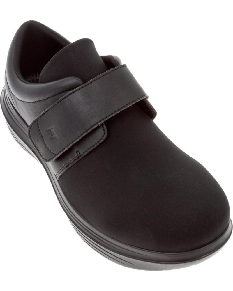KYBUN ZAPATILLAS VALS M CON CIERRE DE VELCRO BLACK