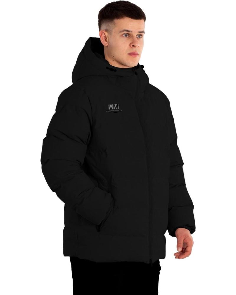 WILLIAM MARTIN CHAQUETA ACOLCHADA CON CAPUCHA WILLIAM MARTIN NEGRO