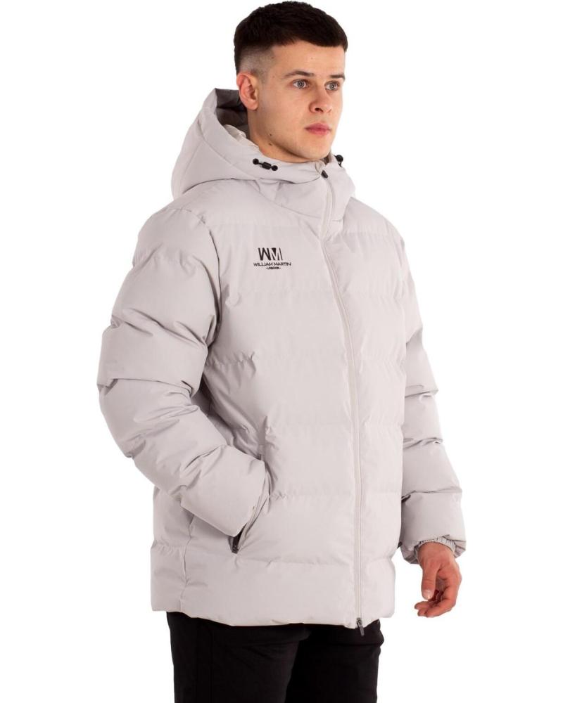 WILLIAM MARTIN CHAQUETA ACOLCHADA WILLIAM MARTIN LONDON GRIS