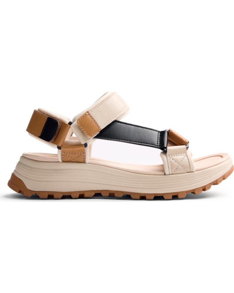 GIOSEPPO SANDALIAS PLANAS CON CIERRE DE VELCRO MODELO 79252 CUERO