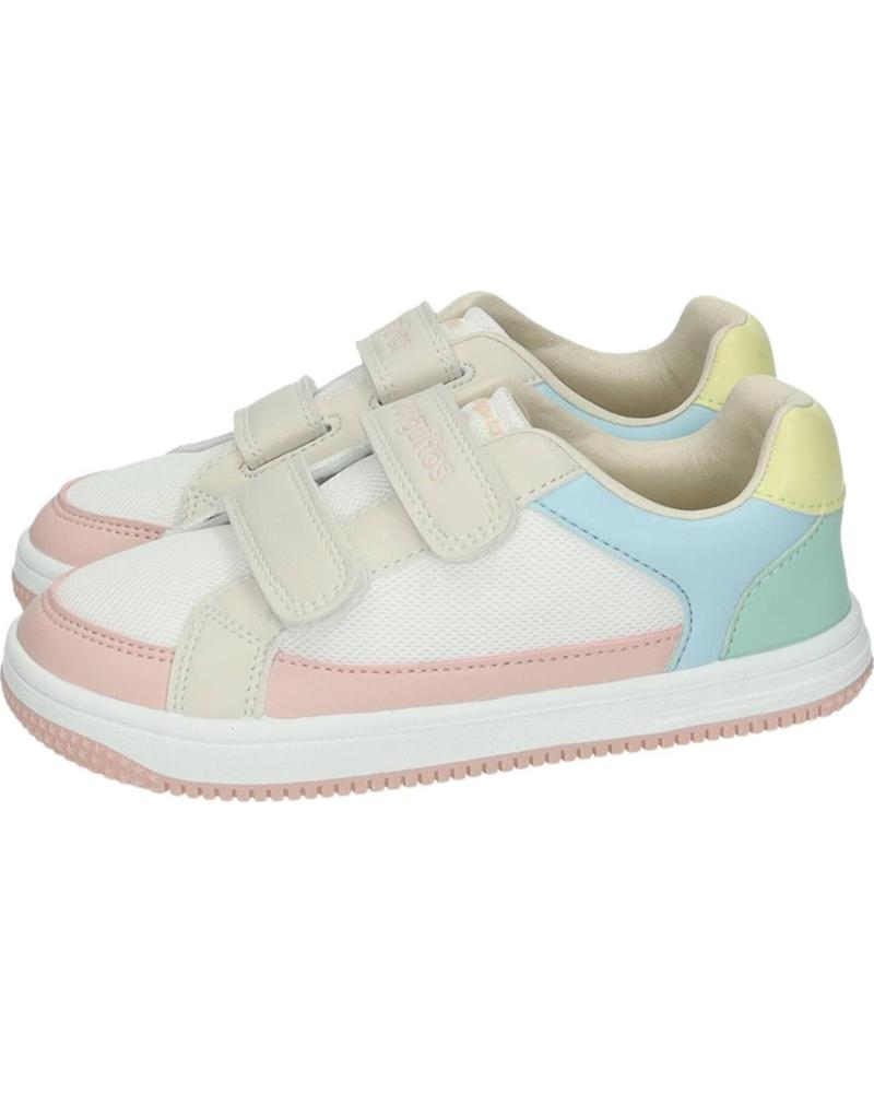 CONGUITOS ZAPATILLAS DEPORTIVAS CASUAL COSH328007 CON CIERRE DE VELCRO MULTICOLOR