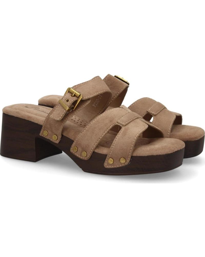 SPORT3PUNTO0 SANDALIA DE TACÓN BLOQUE CON HEBILLA VARIOS COLORES