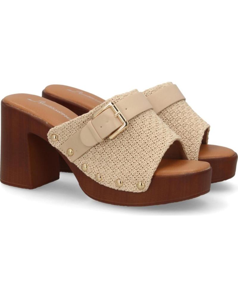 SPORT3PUNTO0 ZUECOS PLATAFORMA F260-11 ESTILO RÚSTICO VARIOS COLORES