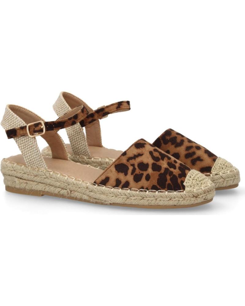 SPORT3PUNTO0 SANDALIA ALPARGATA ESTAMPADO ANIMAL CON PULSERA VARIOS COLORES