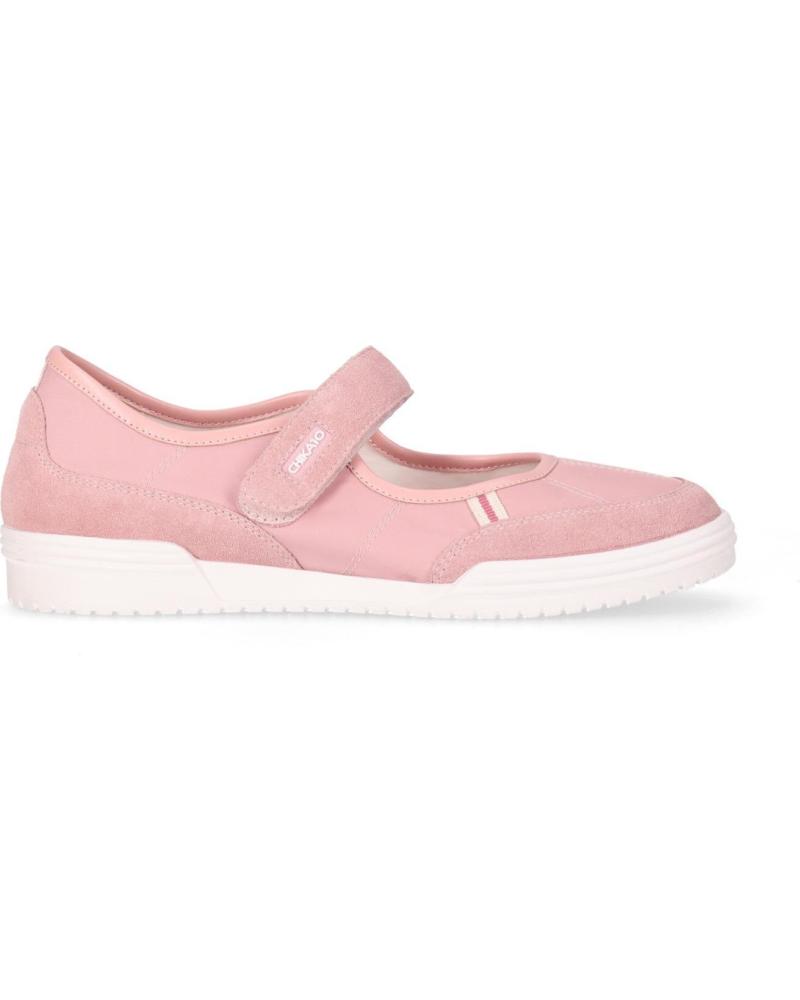 CHIKA10 CHIKA10 BLISS 01 MERCEDITAS CON CIERRE DE VELCRO NUDE-LG PINK