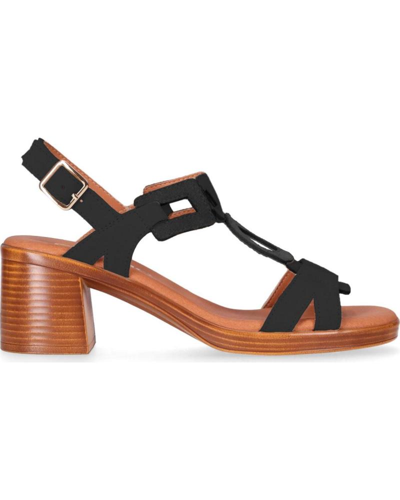 CHIKA10 SANDALIA TACÓN BLOQUE GOTICA CHIKA10 NEGRO-BLACK