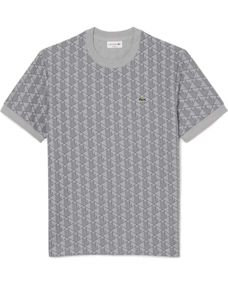 LACOSTE CAMISETA MONOGRAMA 41I CALLUNA-GRAPHITO