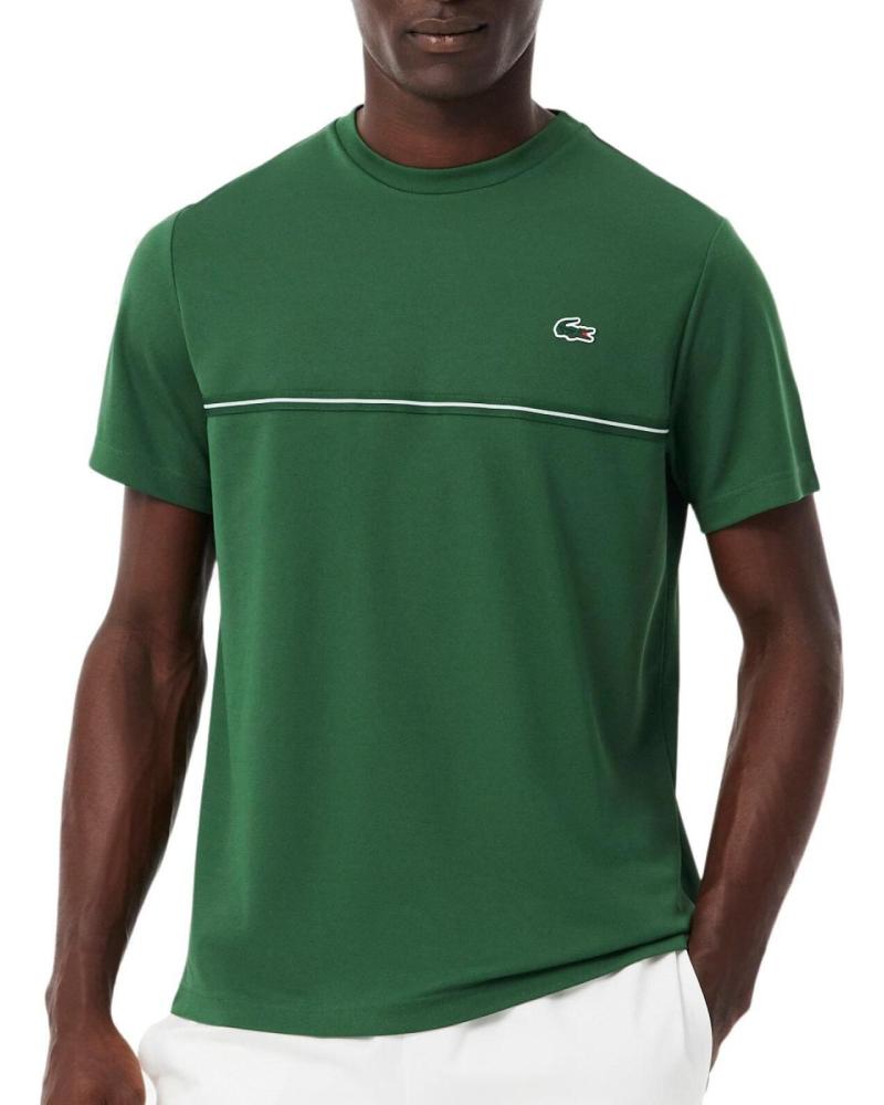 LACOSTE CAMISETA LACOSTE ULTRA-DRY ESTAMPADO COCODRILO