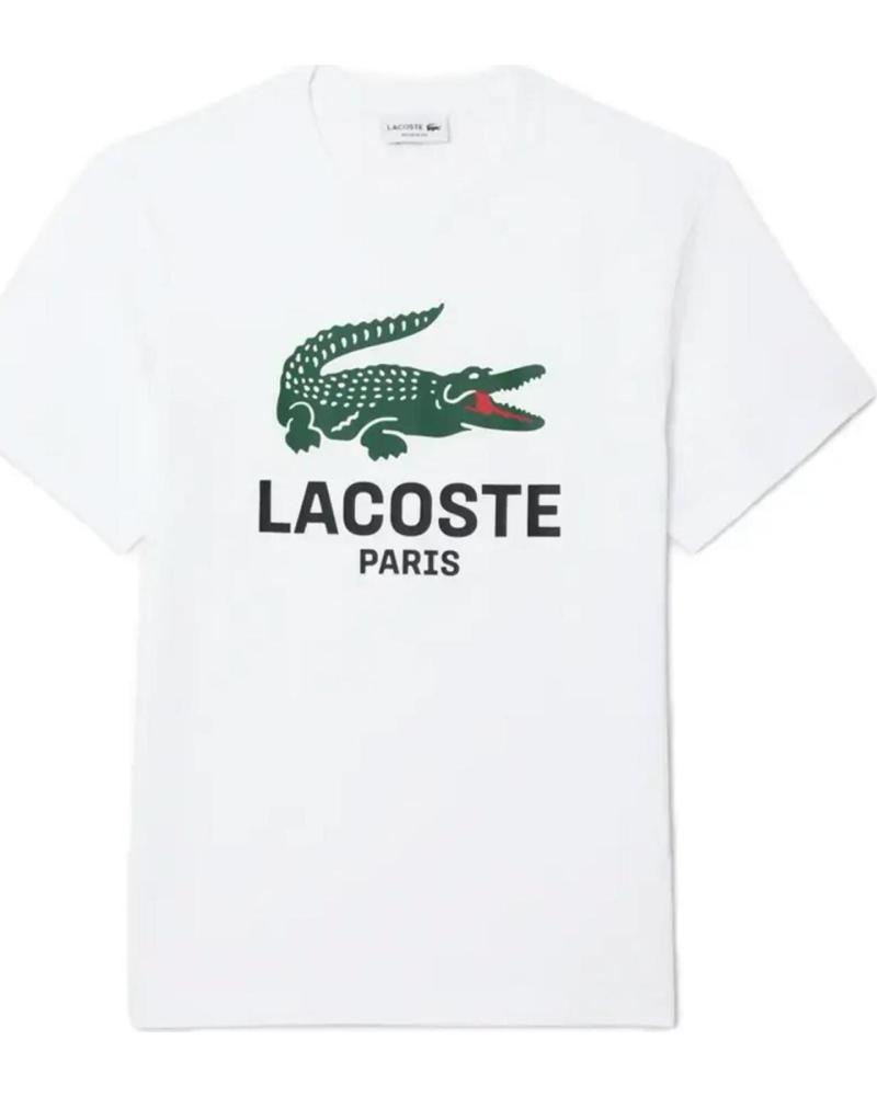 LACOSTE LACOSTE - CAMISETA CON COCODRILO OVERSIZE