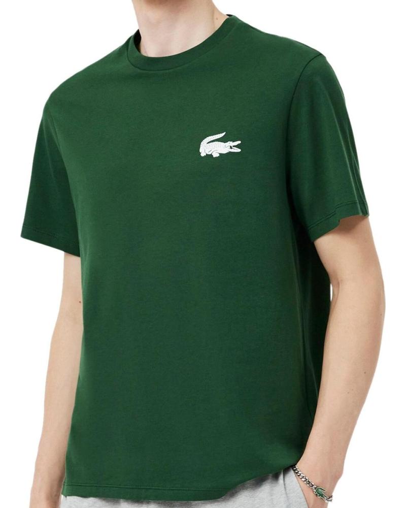 LACOSTE CAMISETA LOUNGEWEAR ESTAMPADO COCODRILO