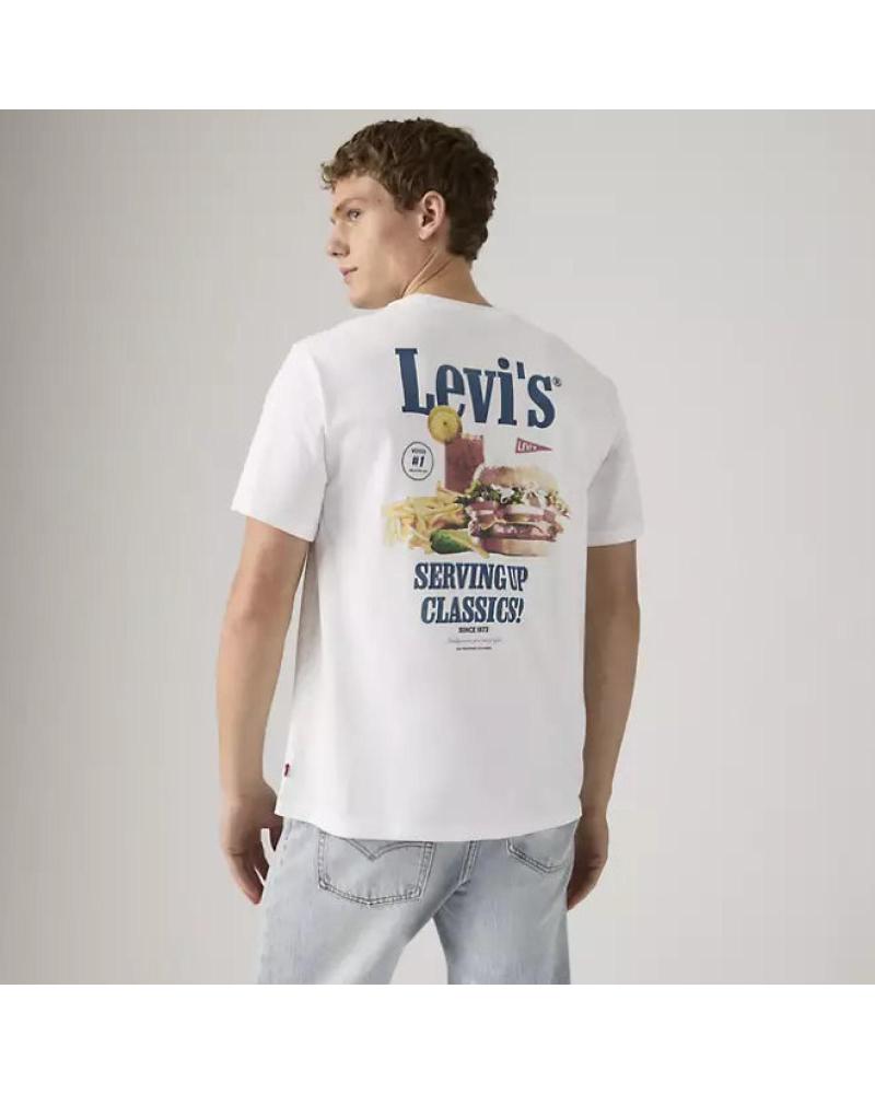 LEVIS CAMISETA 161432456 CON ESTAMPADO GRÁFICO BLANCO