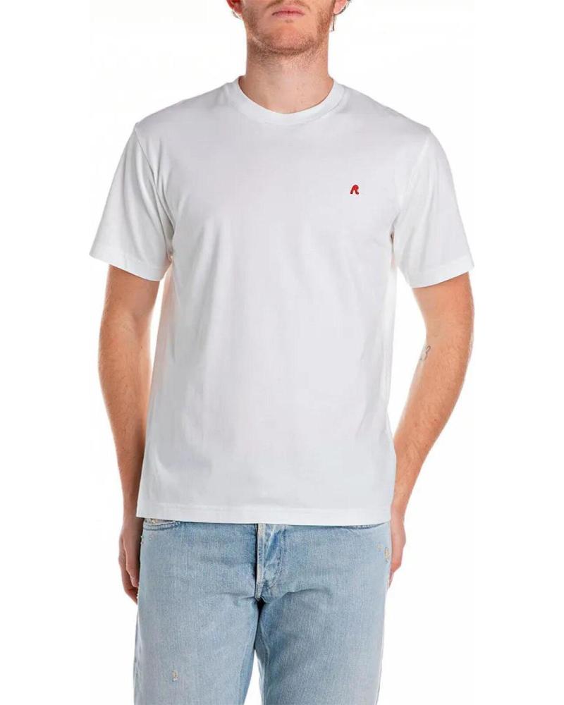REPLAY CAMISETA REPLAY M3015 CUELLO REDONDO BLANCO