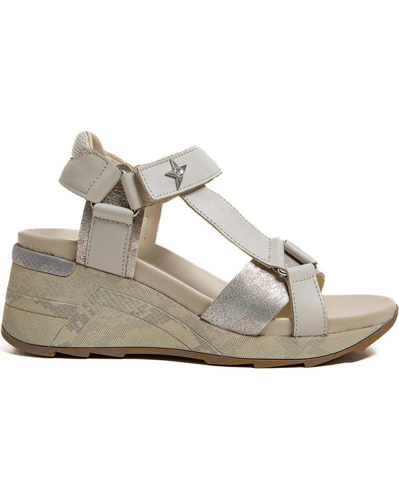 CETTI SANDALIAS C-1317 CON PLATAFORMA IVORY