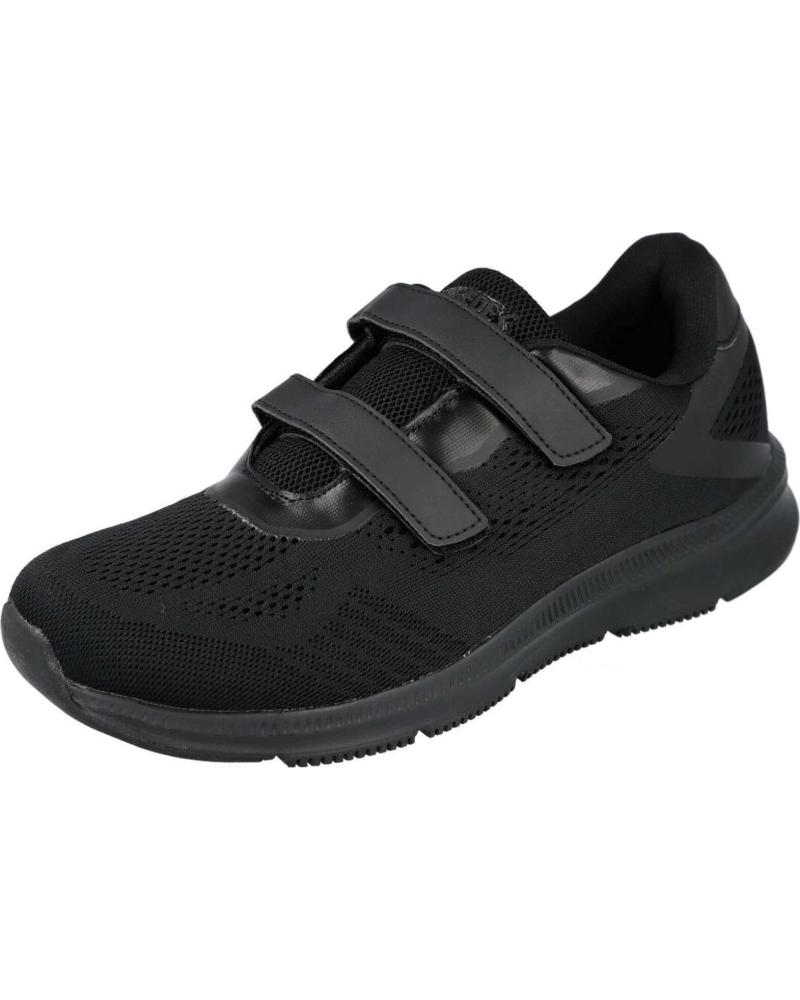 L&R SHOES ZAPATILLAS CON CIERRE DE VELCRO L&R SHOES NEGRO